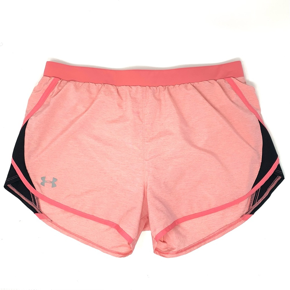 Under Armour Fly By 2.0 HeatGear  Athletic Running Shorts Women’s Size L